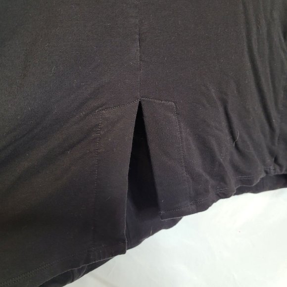 Philosophy Black Cardigan Rayon Spandex XXL Womens Flowy Button Pockets - Picture 9 of 9